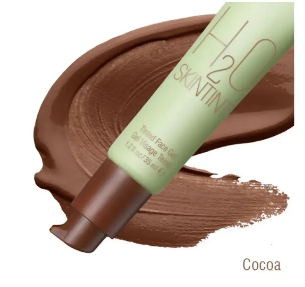 Pixi by Petra H2O SkinTint Cocoa Tinted Face Gel Moisturizes Evens Tone NEW